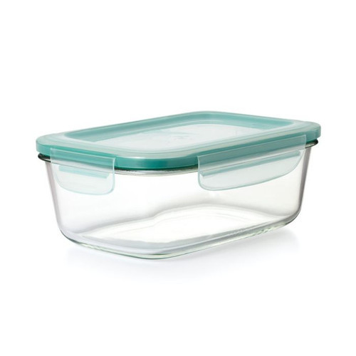 OXO Good Grips 8-Cup Rectangular Smart Seal Glass Container