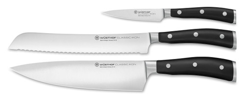 Wusthof Classic Ikon 3 Piece Starter Set