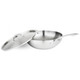 Viking Professional 5-Ply 12 inch 5.2 qt. Covered Chef's Pan