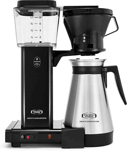 Technivorm Moccamaster 79114KBT Manual-Adjust Drip-Stop - Black