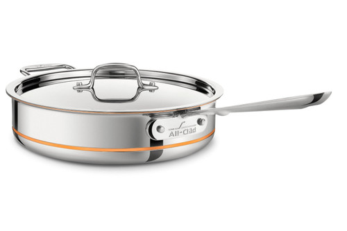 All-Clad Copper-Core 6 qt. Saute Pan