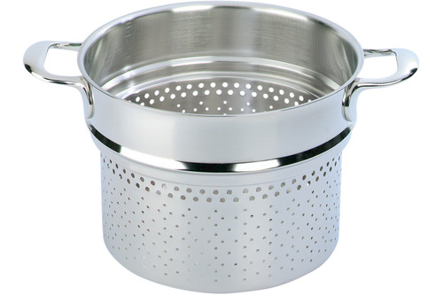 Demeyere Atlantis Stainless Steel Pasta Cooker Insert (Fits DE-41394)