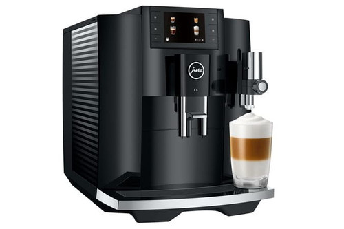 Jura E8 Super Automatic Coffee Machine - Metropolitan Black