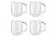 Zwilling Sorrento Plus Double Wall Coffee Cup 4 Piece Set - 12 oz
