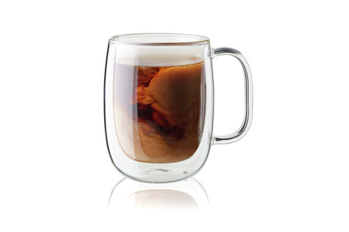 Zwilling Sorrento Plus Double Wall Coffee Cup 4 Piece Set - 12 oz