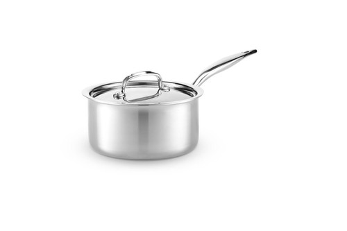 Hammer Stahl Heritage Steel Multi-Ply 5 qt. Saute with Lid