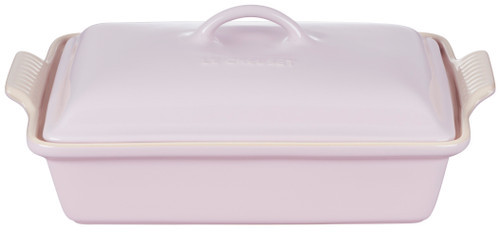 Le Creuset Heritage Stoneware 4 qt. Covered Rectangular Casserole - Shallot
