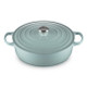 Le Creuset Signature Cast Iron Round Wide 6.75 Quart Oven - Sea Salt