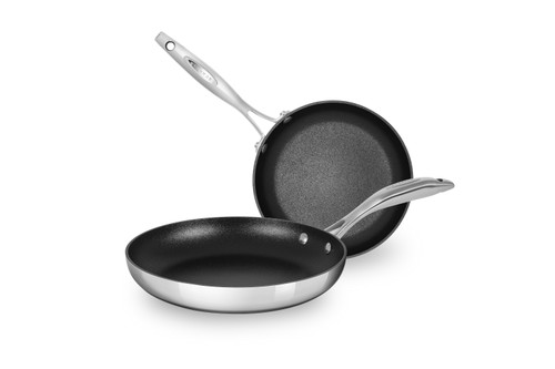 Scanpan Haptiq STRATANIUM+ Nonstick 8 & 10 1/4 inch Fry Pan Set