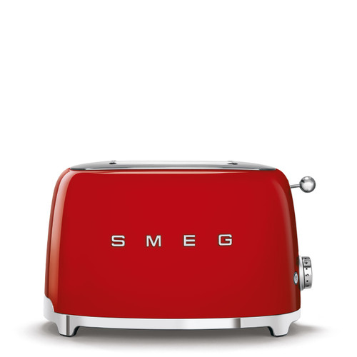 Smeg Retro Style 2x2 Slice Toaster - Red