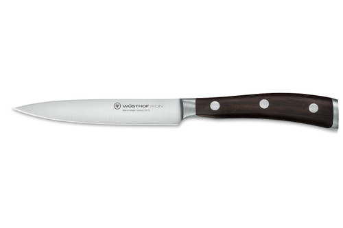 Wusthof Ikon Blackwood 4 1/2 inch Utility Knife