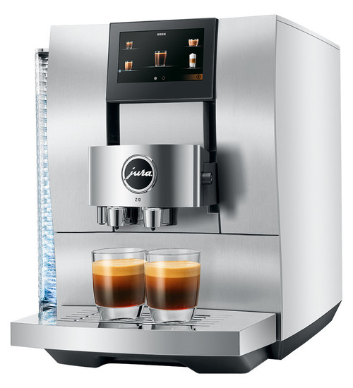 Jura Z10 Automatic Coffee Machine - Aluminum White