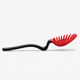 Dreamfarm Holey Spadle Slotted Spoon - Red