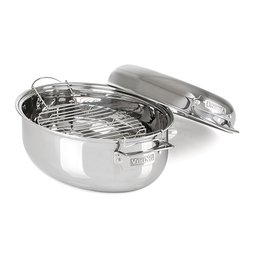 Viking 3-Ply 3 Piece Oval Roaster